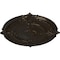 Ekena Millwork Attica Acanthus Leaf Ceiling Medallion (Canopies up to 3 1/4"), 30 1/8"OD x 1 1/2"P, Stone Hearth CM30ATSHF - alternate 4